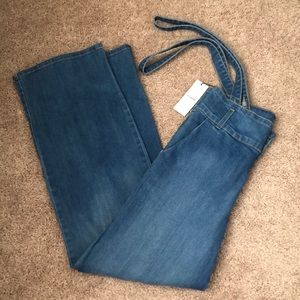 NWT size M Denim Overalls by 02 Denim